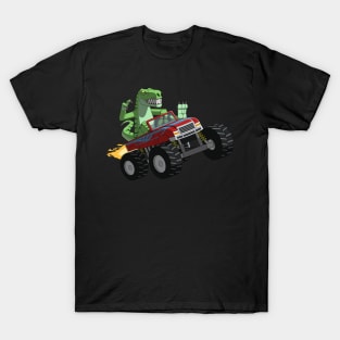 T-Rex on a Monster Truck T-Shirt